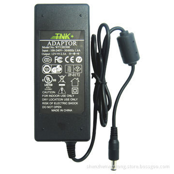 12V 2.5A Regulated DC Power Supplies, OEM, CCC, FCC, UL, GS, CE